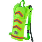 Ergodyne® Chill-Its® Hi-Vis Low Profile Hydration Pack, Lime, 2 Liter
