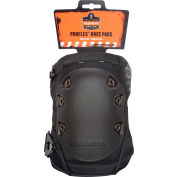 Ergodyne® ProFlex® 335 Slip-Resistant Rubber Cap Knee Pad, Black Cap, One Size