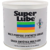 Super Lube 14.1 oz Multi-Purpose Synthetic Grease, NLGI 000 with Syncolon, PTFE, Canister - Pkg Qty 12