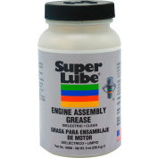 Super Lube 8 oz Brush Bottle Engine Assembly Grease, White - Pkg Qty 6