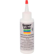 Super Lube Synthetic Extra Lightweight Oil, Bouteille de 4 oz, ISO 46, Clair, qté par paquet : 6