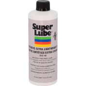 Super Lube Synthetic Extra Lightweight Oil, 1 Pt Bottle, ISO 46, Clear - Pkg Qty 12