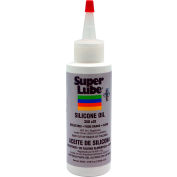 Super Lube Silicone Oil, 350 cSt, 4 oz. Bottle, Clear - Pkg Qty 6