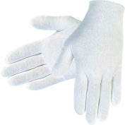 Coton inspecteur gants, gant de Memphis 8600C, 12 paires / douzaine