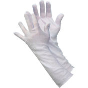 Gants d’inspecteurs en coton, gant Memphis 8614C, blanc, grand, 12 paires