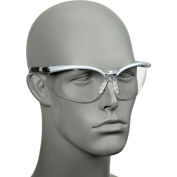 3M™ BX™ Reader Safety Glasses, 11375-00000-20, Clear Lens, Silver Frame, +2.0