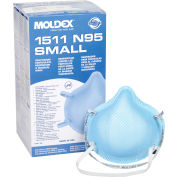 Moldex 1500 Series N95 Respirator & Surgical Mask, Small, 20/Box, 1511