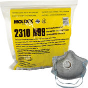 Moldex 2310 2310 N99 Premium Particulate Respirators, Exhalation Valve, M/L, 10/Bag
