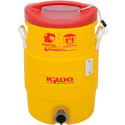 Igloo 48153 - eau & Beverage Cooler, Heat Stress Solution, jaune, 5 Gallons