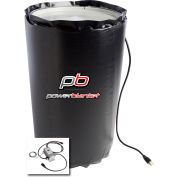 Couverture chauffante à tambour isolé Powerblanket® pour tambour de 15 gallons, jusqu’à 100 ° F, 120V