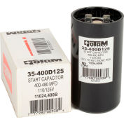 Condensateur de démarrage Rotom 400B, 400-480MFD, 110/125 V, rond