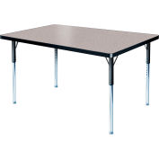 Activity Table - Rectangle - 30" X 60" - Standard Adj. Height - Gray Nebula