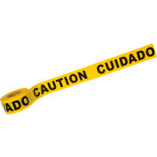 1,000' x 3" Yellow "Caution" Tape, 1 Roll