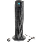 Vornado® 29" Tower Fan W/ Remote, 3 Speed, 250 CFM, 115V, Black