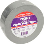3M™ VentureTape #1500 tissu à usage général Ruban adhésif en tissu, 2 IN x 60 Yards, Argent