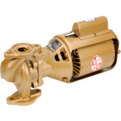 Pompe à circulateur à trois pièces bronze série 100 BNFI 106197LF-1/12 HP