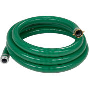 Apache 98128040 2 "x 20' eau verte de PVC flexible d’aspiration w/M x F aluminium tige courte raccords d’assemblage