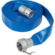 Apache 98138069 3 "x 100' PVC plat décharge w/C x E aluminium Cam & Groove raccords de tuyau