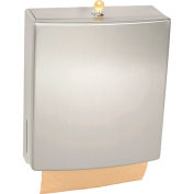 Bobrick® ConturaSeries® Folded Paper Towel Dispenser, Stainless Steel