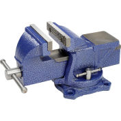 Wilton 11104 4" Jaw Width 2-1/4" Throat Depth General Purpose Bench Vise With Swivel Base