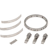 Breeze Make-A-Clamp - 100ft Band, 25 Adjustable Fasteners,10 Band Splices - Pkg of 6