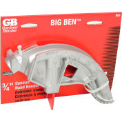 Gardner Bigben aluminium cintreuse, 3/4" Emt, 1/2" rigide, Imc