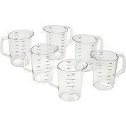 Rubbermaid Commercial FG321800 - tasse à mesurer, Bouncer®, 4 Quart, clair en Polycarbonate