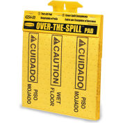 Rubbermaid® 4254 Over-the-Spill™ Pad, 22 Feuilles/Pad, qté par paquet : 12