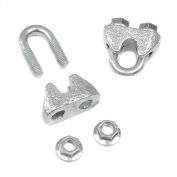 Zip-A-Duct™ Galvanized Cable Locks For Horizontal Cables
