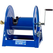 Competitor Hand Crank Hose Reel: 3/4" I.D., 100' Hose Capacity, Less Hose, 3000 PSI
