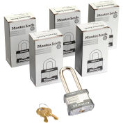 Master Lock® no. 3KALH générales sécurité feuilleté à clé cadenas comme, qté par paquet : 6