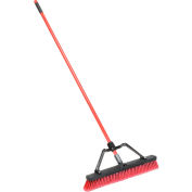 Libman Commercial 24" Multi Sweep - Red Brace Handle 823 - Pkg Qty 3