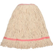 Libman Commercial Large Looped-End Wet Mop Head - 972, qté par paquet : 6