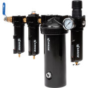 Arrow StageAir Desiccant Dryer C7612XL, Zinc & Aluminum Bowl, 1/2" NPT, 250 PSI