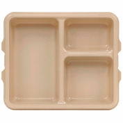 9113CP161 cambro - bac 3 compartiment profond, Tan, qté par paquet : 24