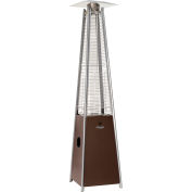 Hiland Quartz Glass Tube Patio Heater, 40000 BTU, Propane, Bronze