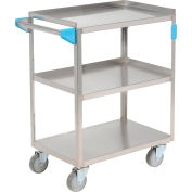 Carlisle® UC3031524 Stainless Steel Utility Transportation Cart 300 Lb. Capacity 24x15-1/2
