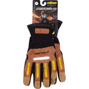 PIP Maximum Safety® Journeyman KV, Professional Workman's Glove, Brown, L, 1 Pair