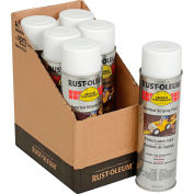 Peinture à bandes en aérosol renversé pour système Rust-Oleum 2300, blanc, qté par paquet : 6