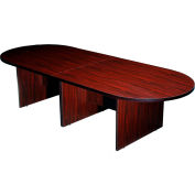 10' Racetrack Conference Table - Mahogany
