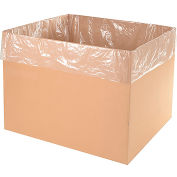 Global Industrial Gaylord & Tote Bin Liner, 2 Mil, 51"Lx49"Wx73"H - Pkg Qty 50
