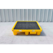 UltraTech Ultra-Spill Pallet® 1001 - 4 barils avec drain