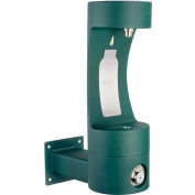 Elkay LK4405BFGEVG - Outdoor Wall-Mount Bottle Filling Station, Evergreen