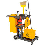 Impact® Janitor Cart - Gray, 6850