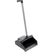 Impact® Lobbymaster® Plastic Lobby Dust Pan - Black, 2602 - Pkg Qty 6