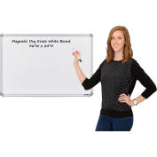 Global Industrial™ Magnetic Whiteboard - 36 x 24 - Surface en acier