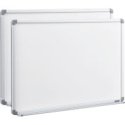 Global Industrial™ Magnetic Whiteboard - 36 x 24 - Surface en acier - Paquet de 2
