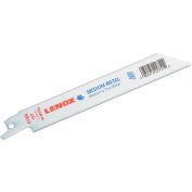 LENOX® 22751OSB618R Metal Cutting Reciprocating Saw Blade - 18 TPI 6"x3/4"x.035" 50-pack - Pkg Qty 50
