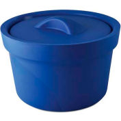 Bel-Art Magic Touch 2™ seau à glace avec couvercle 168072001, 2,5 litre, bleu, 1/PK