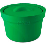 Bel-Art Magic Touch 2™ seau à glace avec couvercle 168072004, 2,5 litres, vert, 1/PK